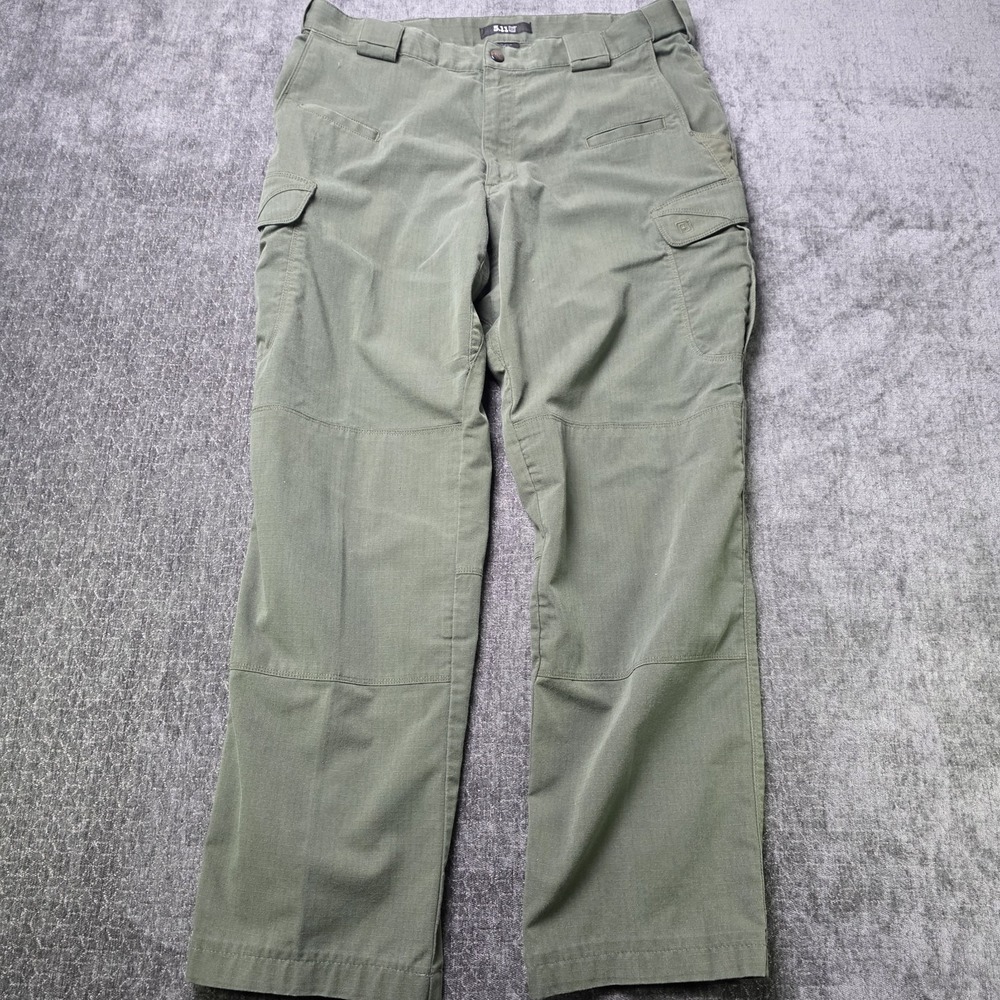 5.11 Tactical Stryke Cargo Pants Mens 36x30 Ranger Green Ripstop Utility Work